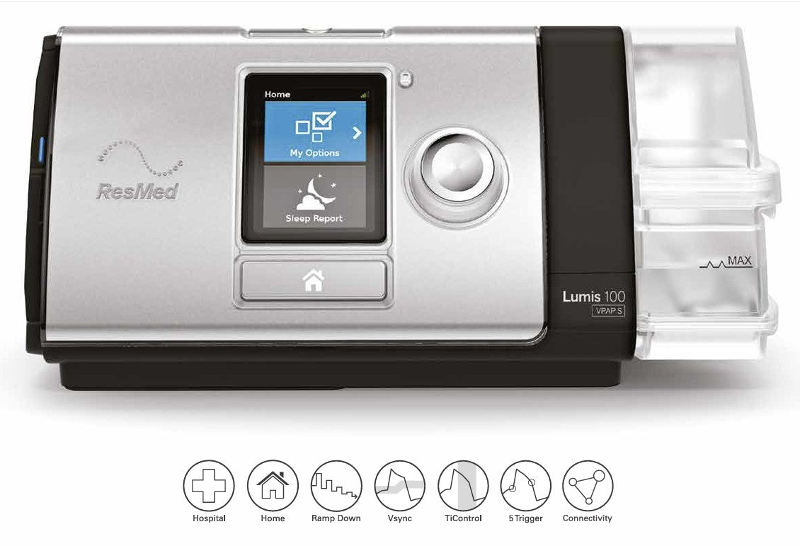 Resmed Lumis™ 100 VPAP S ventilator